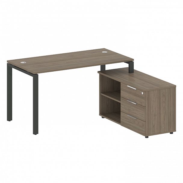 Рабочая станция "Metal System" БП.РС-СТС-2.3 вяз/антрацит - Вид 1