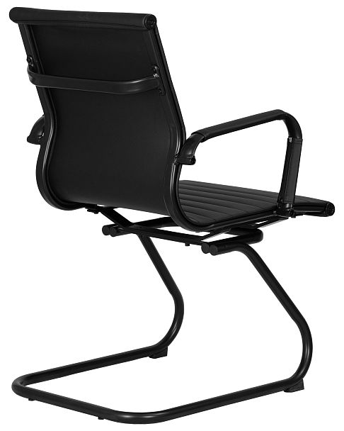 Офисное кресло для посетителей DOBRIN CODY BLACK (чёрный) - Вид 4