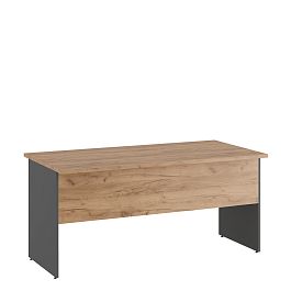 Стол письменный Tess 160x80x76 дуб крафт золотой - Фото предпросмотра