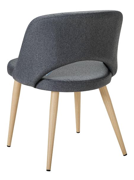 Стул Lars тёмно-серый/нат.дуб - Вид 4