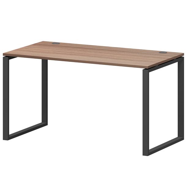 Стол на металлокаркасе АМ.О-004 Темный шимо/Антрацит 1600x730x760 Арго-М - Вид 1