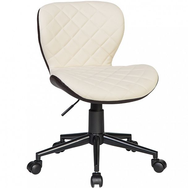 Офисное кресло для персонала DOBRIN RORY (бело-чёрный) - Вид 8