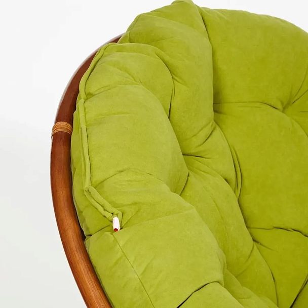 Кресло-качалка Папасан/Papasan (W 23/01 B) /с подушкой/Pecan (орех) - Вид 4