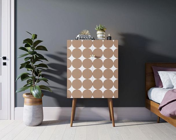 Комод на высоких ножках Berber 17 принт арт BB09/Print_17 - Вид 4