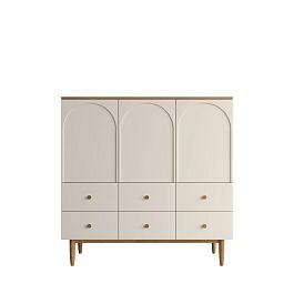 Комод с тремя дверками и шестью ящиками Arka AR18 - Фото предпросмотра