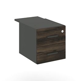 Concept Тумба с 2 ящ. CN.PT-004 W Дуб Мали/Антрацит 347*573*352 - Фото предпросмотра