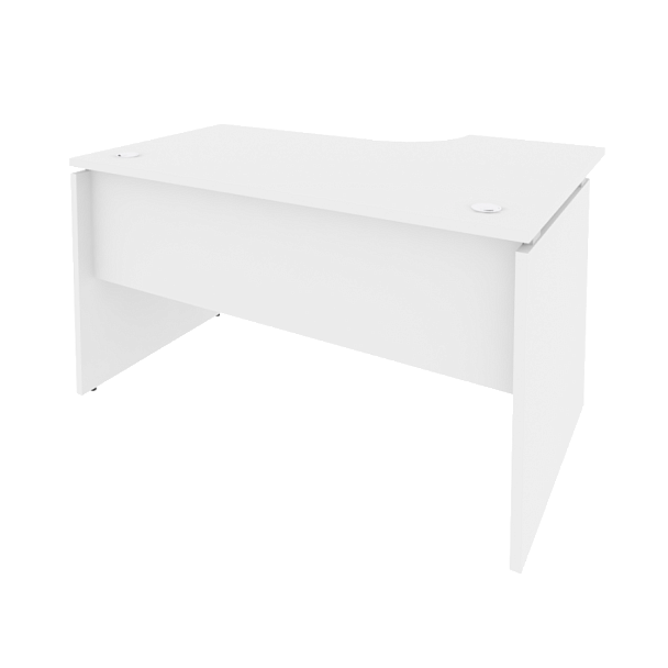 Onix Стол эргономичный левый O.SA-2 (L) Белый бриллиант 1380*980*750 (720/460) - Вид 1