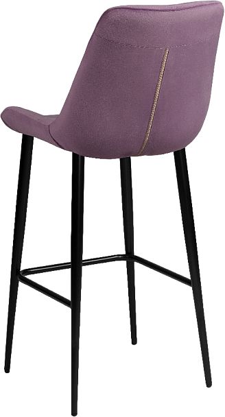 Комплект барных поворотных стульев Эйден, Confetti lilac/черный, 3 шт. - Вид 6