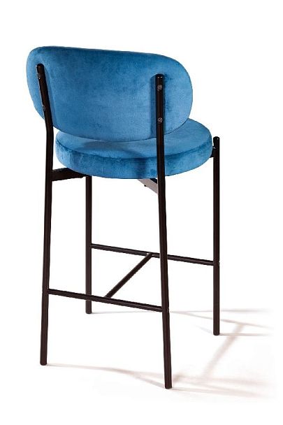 Стул полубарный Mason, бархат синий 29 - Вид 7