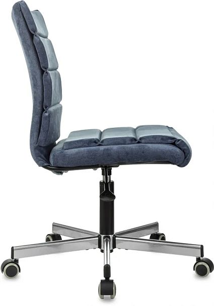 Кресло Бюрократ CH-320M синий Light-27 крестов. металл пластик черный - Вид 2