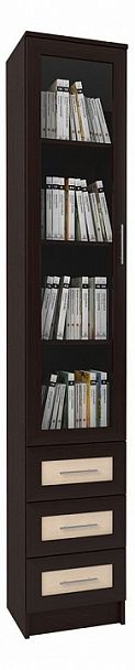 Шкаф книжный Мебелайн-50 - Вид 1