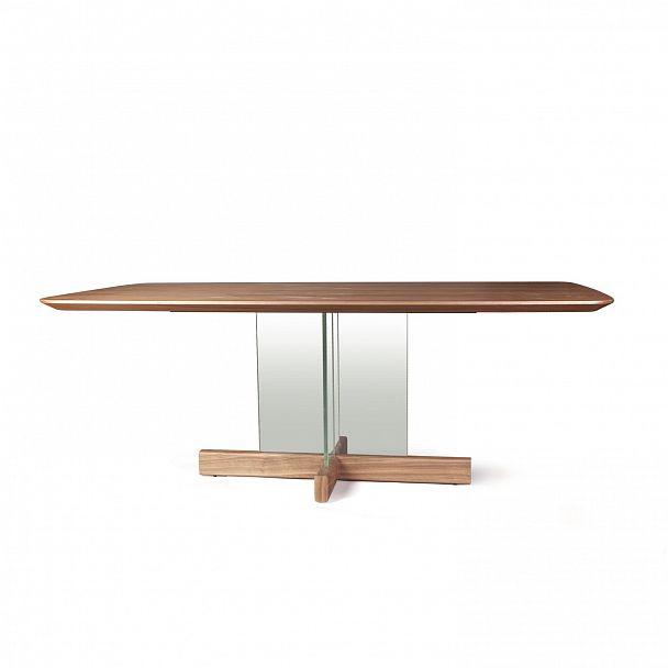 Стол обеденный Ghost 200, столешница орех - Вид 4