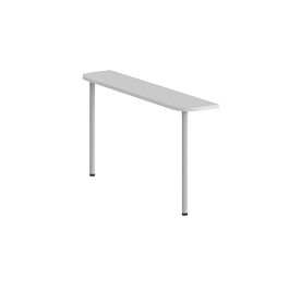 Приставка для стола Sigma 300х1400 / цвет: белый; на 2-х опорах - Фото предпросмотра