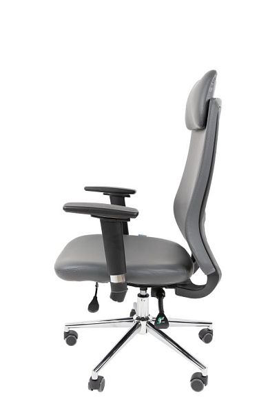 Офисное кресло Chairman 500LUX Россия экокожа cерый - Вид 14