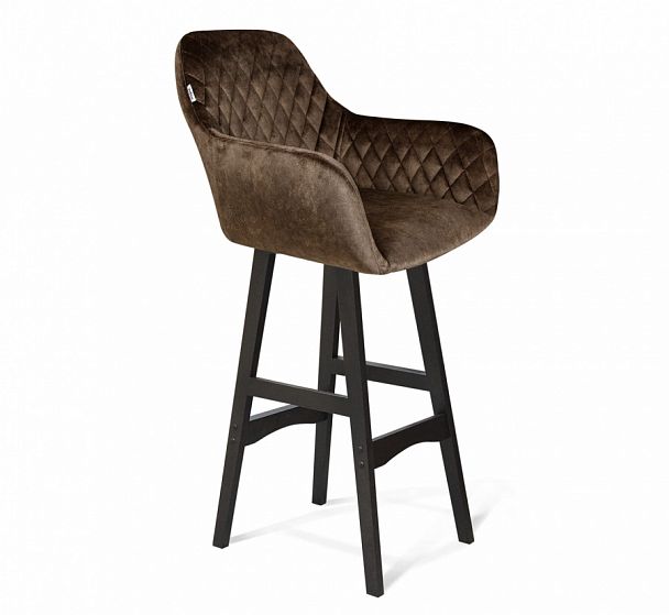 Стул барный Sheffilton SHT-ST38/S65 коричневый трюфель/венге - Вид 1