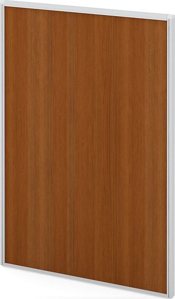 Модуль сплошной "Мобильные офисные перегородки «Логика»"  ПК-ЛГ-МДС200х140Д-В1-35 миланский орех светлый - Вид 1