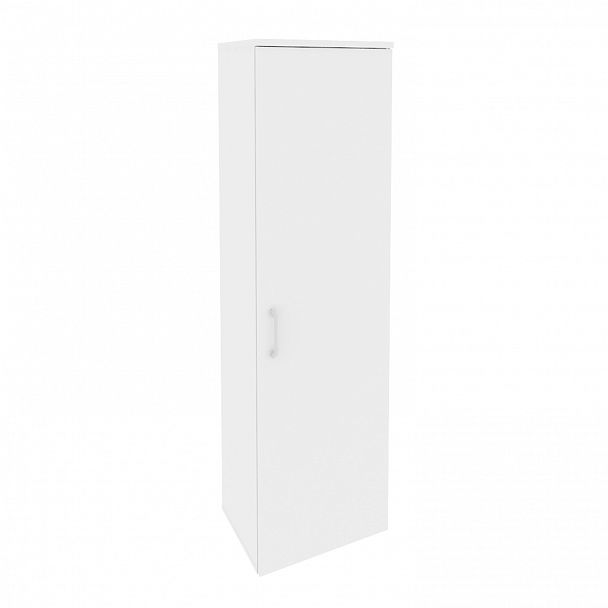 Гардероб узкий "Onix" O.GB-1 белый - Вид 1
