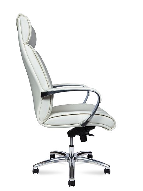 Кресло офисное Sorbonne ivory / слоновая кость экокожа - Вид 3