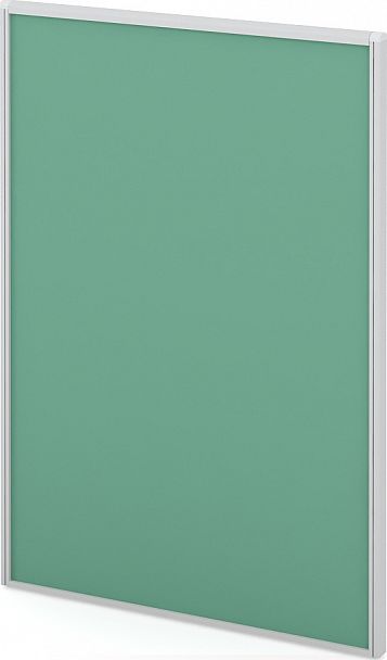 Модуль сплошной "Мобильные офисные перегородки «Логика»" ПК-ЛГ-МДС200х140Д-В1-44 зеленый - Вид 1