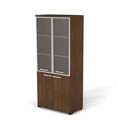 SMART/СМАРТ RS078-78Х44 Шкаф комби рама ал. ру.3 з/с xдф 786х436х1762 Дуб Катания - Фото предпросмотра