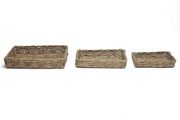 Корзина Secret de Maison Нумбаи/Numbai (набор из 3 штук), натуральный ротанг, Натуральный Кубу / Natural Kubu - Вид 1