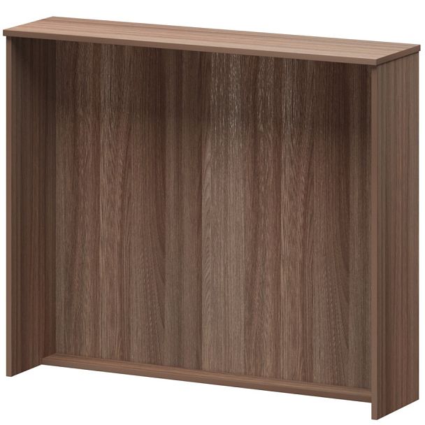 Стойка прямоугольная А-553 Темный шимо 1460x360x1220 Ресепшн - Вид 1