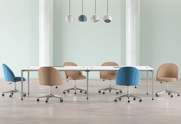 Кресло CHAIRMAN HOME 117, ткань велюр, бежевый - Вид 8