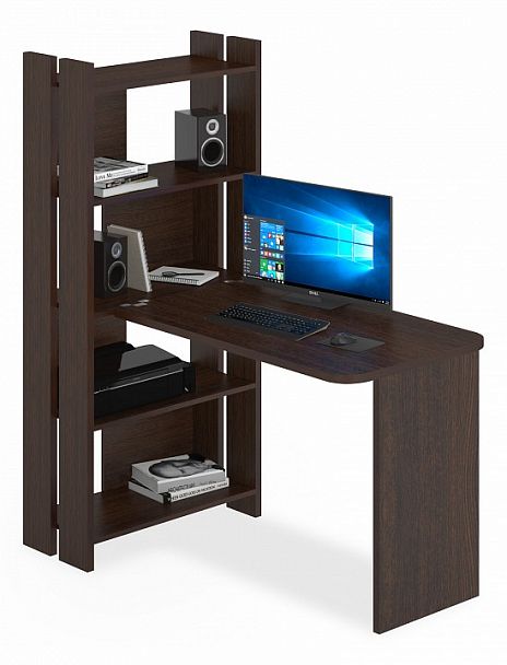 Стол компьютерный Домино Lite СТЛ-ОВ+С100Р Венге - Вид 1