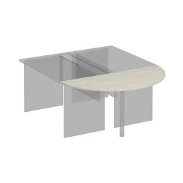 Приставка к столу без опоры Комфорт К.208 дуб шамони - Фото предпросмотра