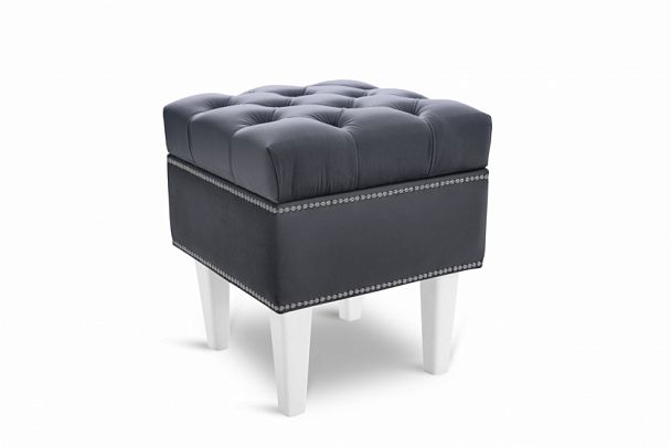 Пуф «Париж» 400 серый - Вид 1