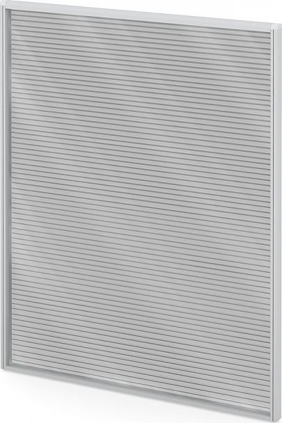 Модуль сплошной "Мобильные офисные перегородки «Логика»" ПК-ЛГ-МДС200х160Ж-В1-50 прозрачный - Вид 1