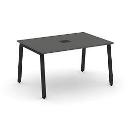 Стайл Проджект Стол переговорный SN-6A.SPRG-002 Антрацит/Металл Черный 1180*980*750 - Фото предпросмотра