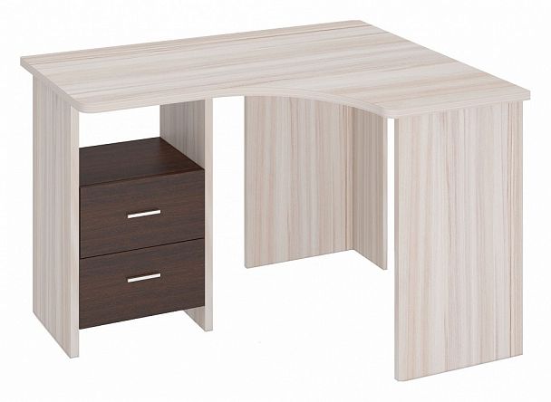 Стол письменный Домино Лайт СКЛ-Угл 120 Венге/Карамель левый - Вид 3