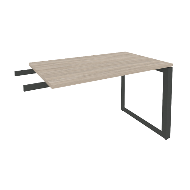 Onix Direct Брифинг-приставка на О-образном м/к O.MO-BR-11 Дуб аттик/Антрацит металл 1180*720*750 - Вид 1