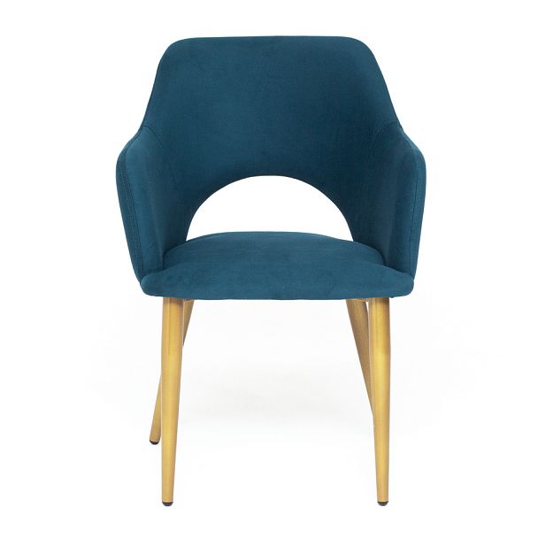 Стул Аква, синий велюр - Вид 3