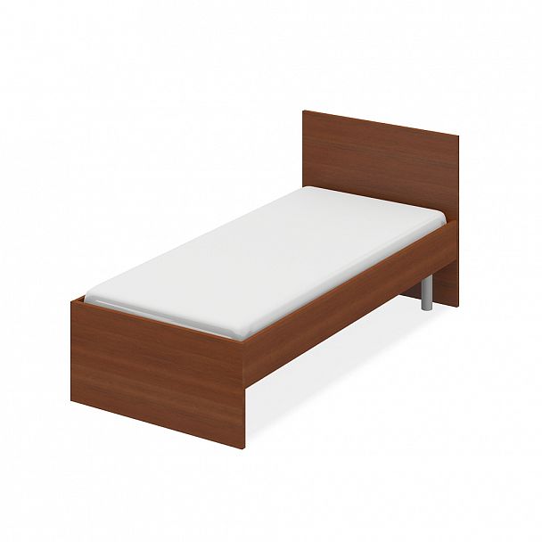 Кровать ПК-ДН-КВ94Х203И/СМ-В3-35 миланский орех светлый - Вид 1