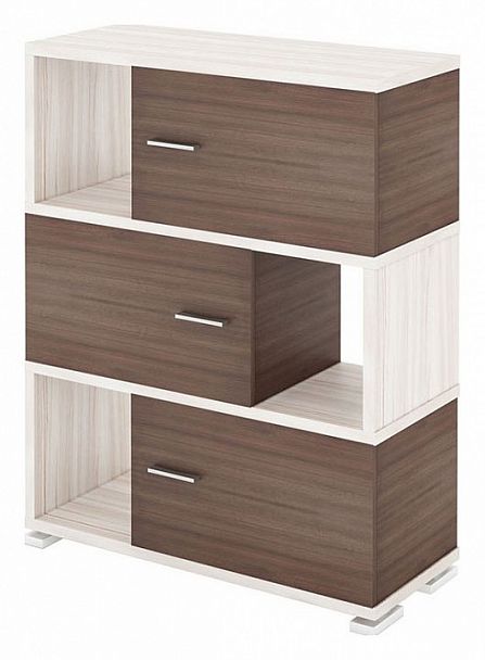 Тумба комбинированная СБ-30/3 Карамель/Шамони - Вид 1