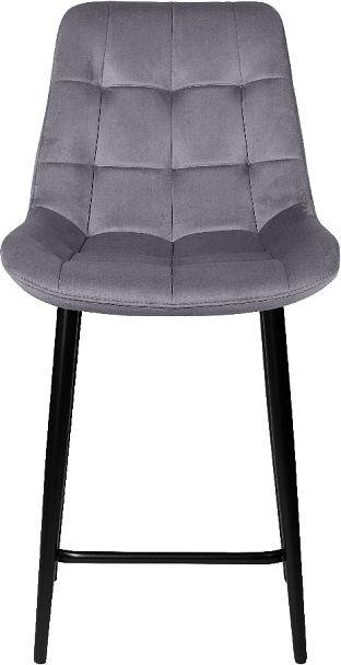 Комплект полубарных стульев Эйден, темно-серый H-15/черный, 4 шт. - Вид 2