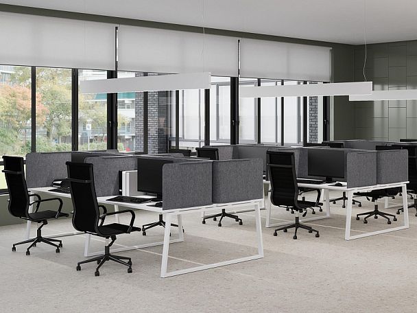 AcustiX Кабина настольная на стол L600 VE.KB3-118.6 Зимний Лес 1180*600*1100 - Вид 3