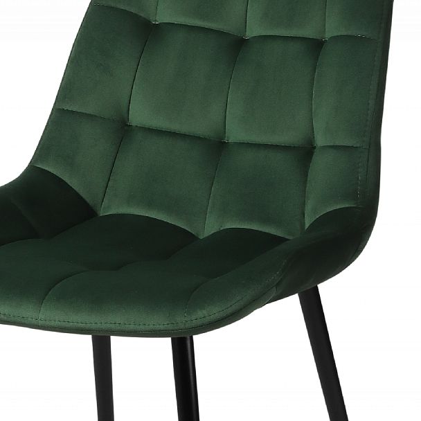 Комплект стульев Эйден, Confetti deep forest/черный, 2 шт. - Вид 6