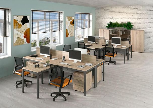 Брифинг-приставка без опор Формула МП2 ФР 432 венге темный - Вид 2