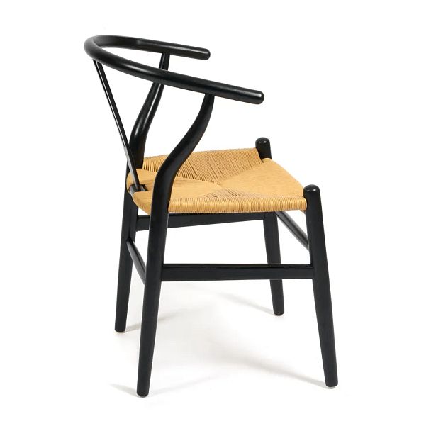 Стул Wishbone/Вишбон (мод.CB2212) / 1 шт. в упаковке, дерево вяз, черный - Вид 2