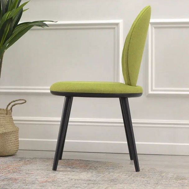 Стул Ronda, салатовая рогожка, ножки бук - Вид 10