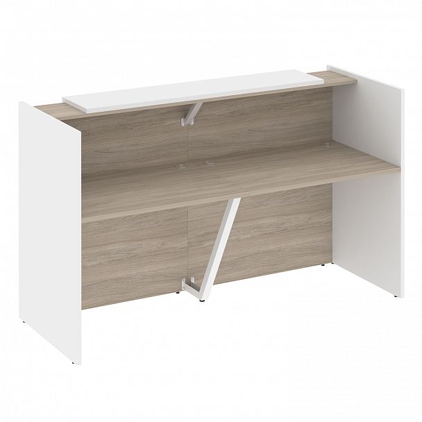 Ресепшн "Onix" O.R-K-6 дуб аттик/белый - Вид 1