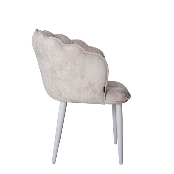 Стул Тиффани, велюр Monaco 01, ножки металл RAL 9003 - Вид 7