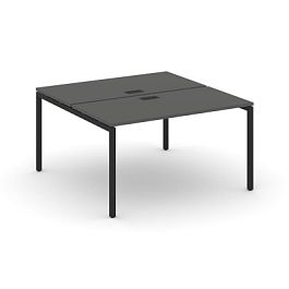 Стайл Проджект Рабочая станция 2-х сторон. SN-4P.DRS-004 Антрацит/Металл Черный 1580*1232*750 - Фото предпросмотра