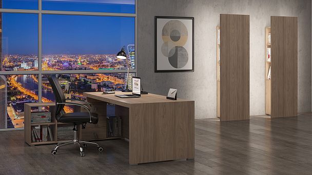 Гардероб Solid 78x45x198 орех - Вид 8