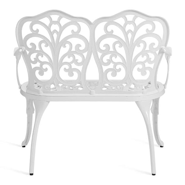 Скамья Secret de Maison Симфония/Symphonie, алюминиевый сплав, butter white - Вид 4