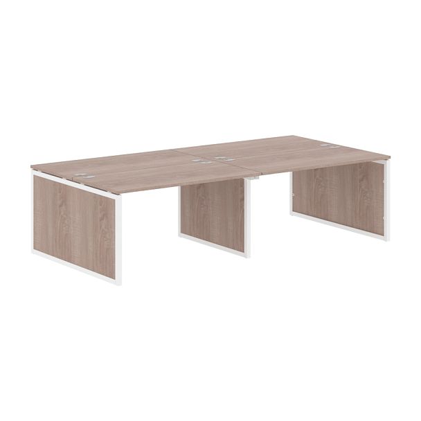Стол 4-х местный XQPWST 2814 Дуб Сонома/Белый 2800х1406х750 XTEN-QP - Вид 1