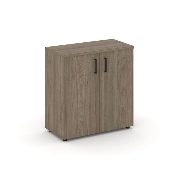 Стайл Проджект Шкаф низкий широкий SN.STS.E-301 Вяз Благородный/Черный Ручки 796*400*833 - Вид 1